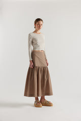 Nocturne Gathered Skirt