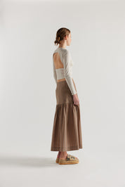 Nocturne Gathered Skirt