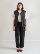 Quilt Vest - Black