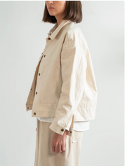 Varsity Jacket - Ivory