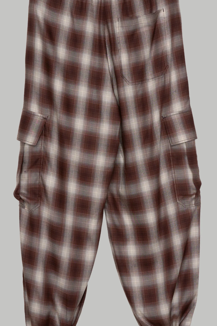 Plaid Balloon Joggers, view 5