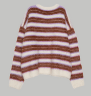 Striped Fuzzy Sweater