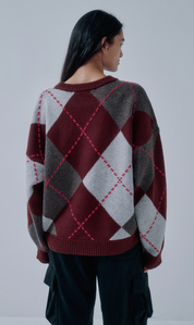 Argyle Sweater, view 4
