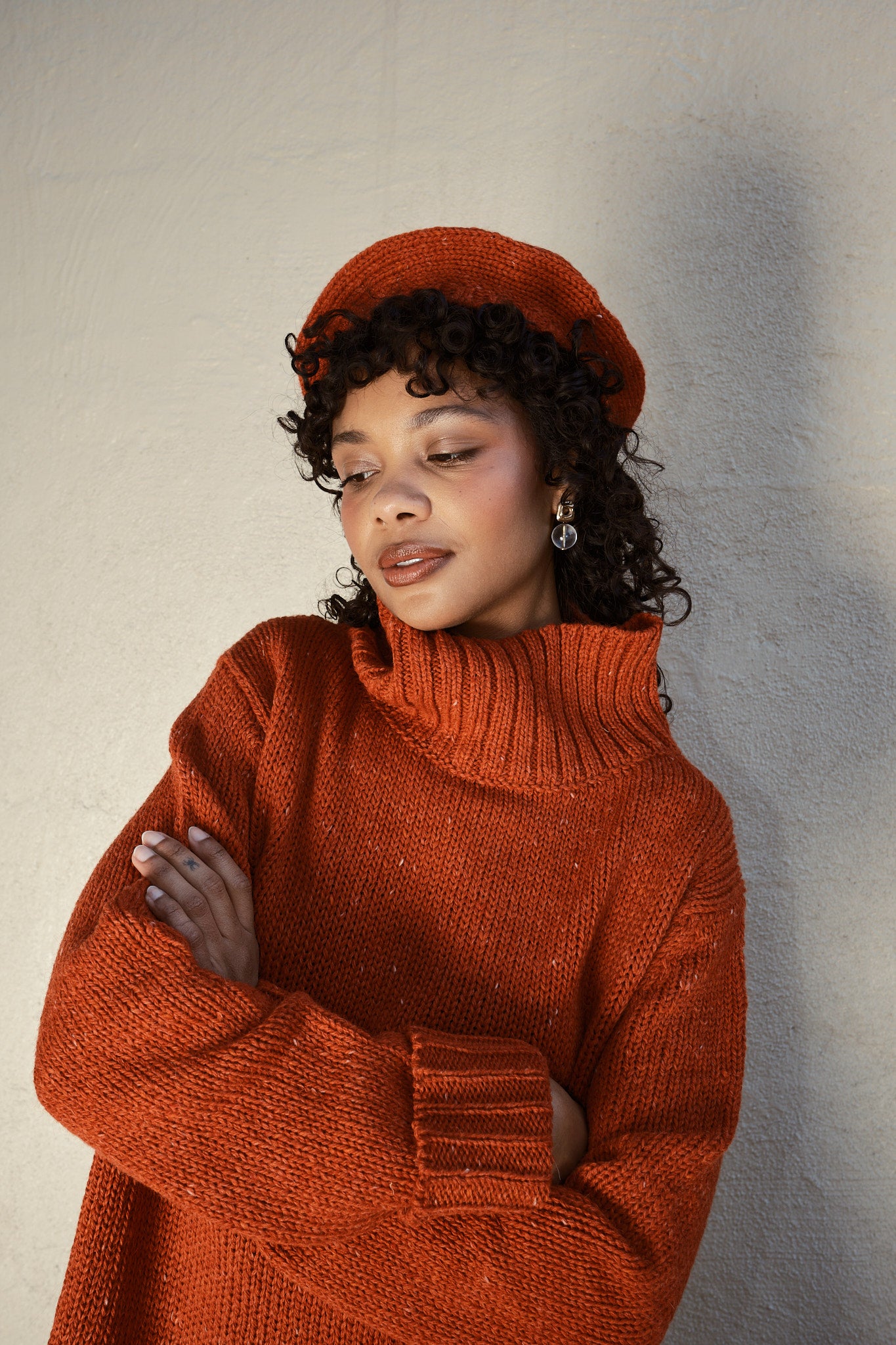SilasFunnelNeckPullover_PomPomBeret_4.jpg
