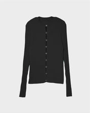 Wavy Rib Cardigan