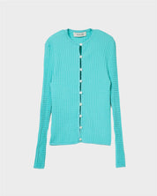 Wavy Rib Cardigan
