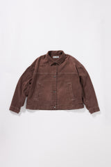 Halt Denim Jacket - Brown Fade