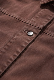 Halt Denim Jacket - Brown Fade