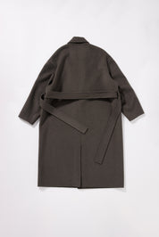Retention Wool Coat - Olive Taupe