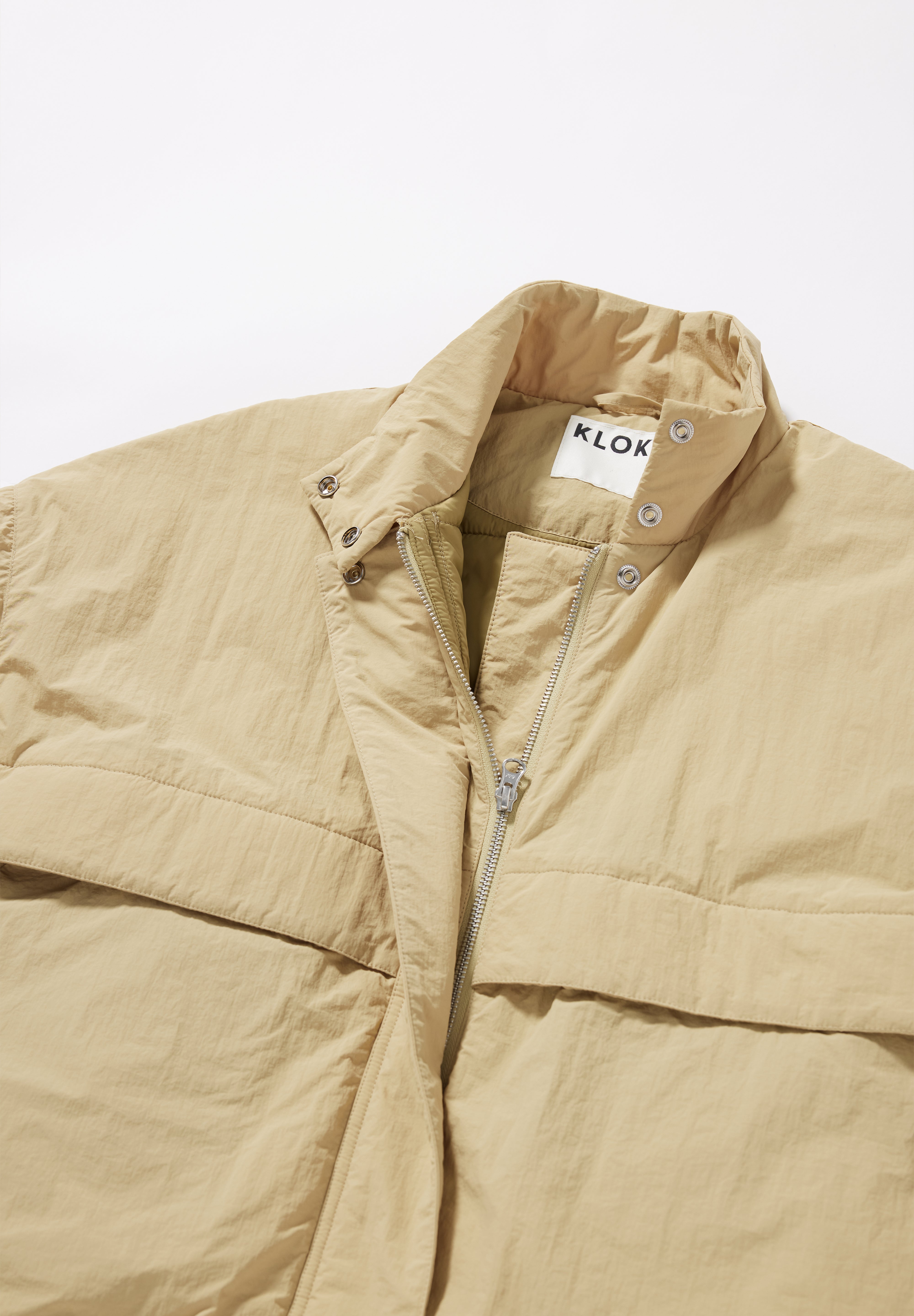 Surge Quilted Jacket - Sand