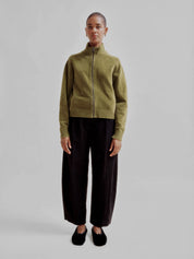Zip-Up Jacket - Pickle