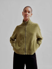 Zip-Up Jacket - Pickle