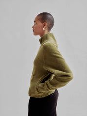 Zip-Up Jacket - Pickle