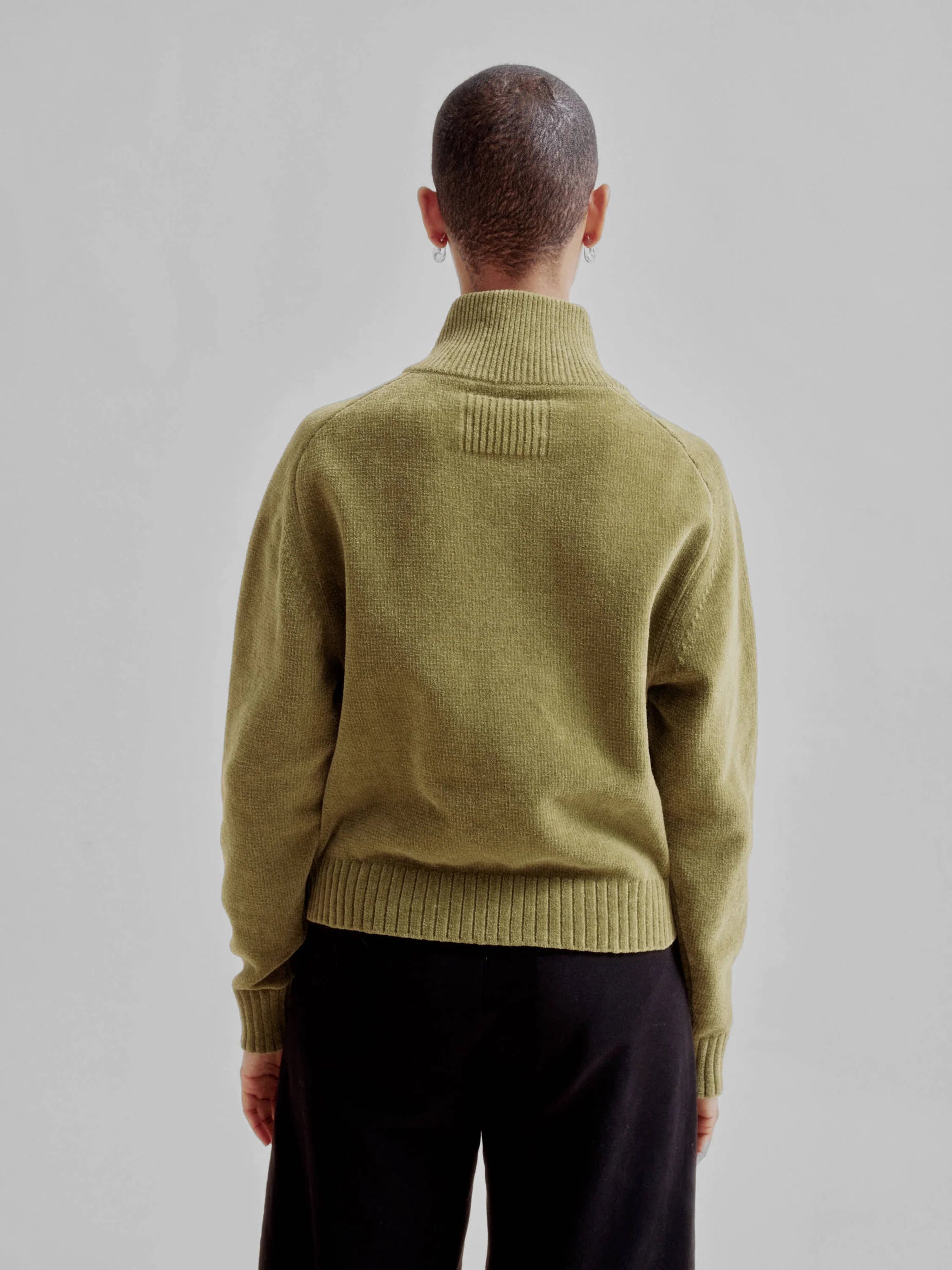 Zip-Up Jacket - Pickle