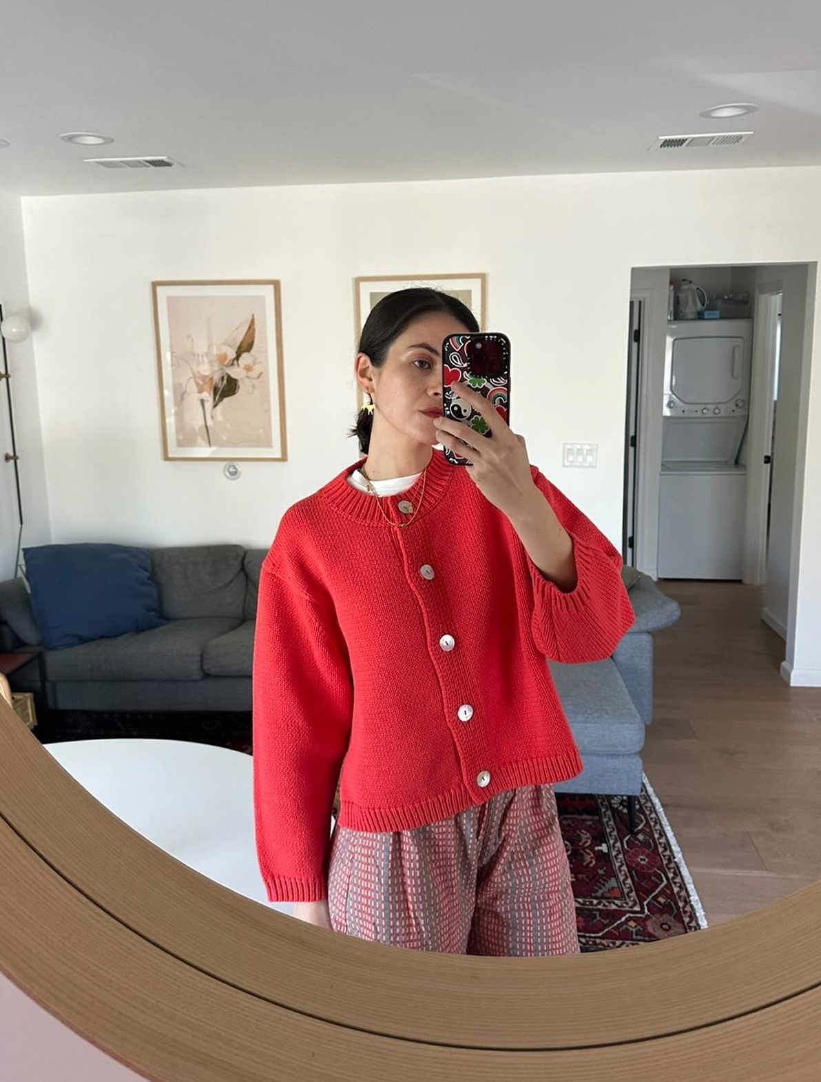 Shiloh Cotton Cardigan - Coral – Nikki Chasin Shiloh Cotton Cardigan - Coral – Nikki Chasin