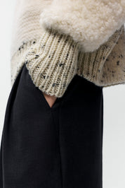 Marled Zip Cardigan