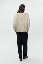 Marled Zip Cardigan