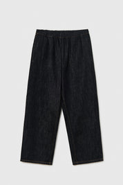 Denim Relaxed Pants Black