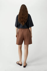 Tailored Shorts - Clove