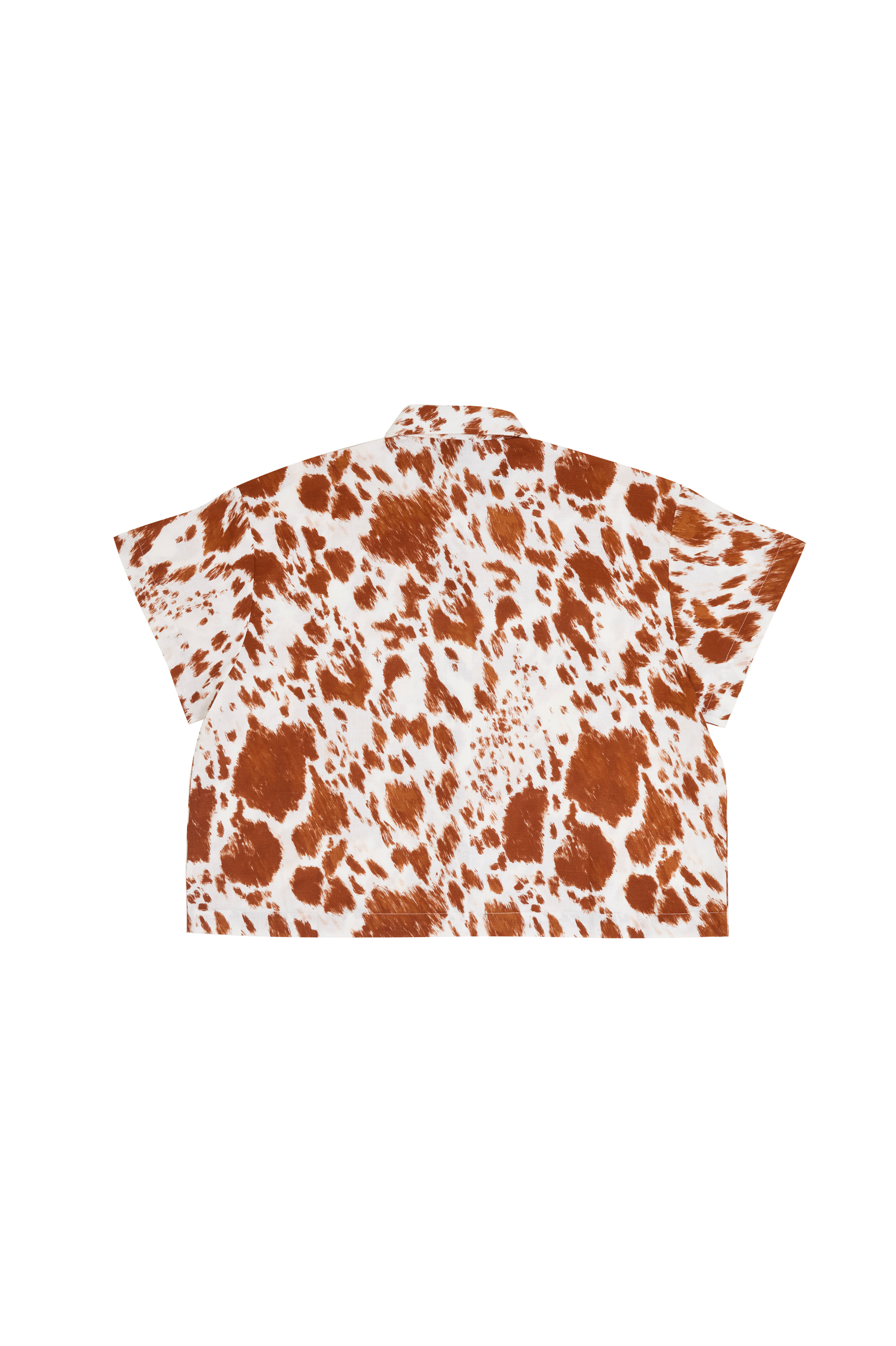 Corso Buttondown Cotton/Linen - Impressionist Cow