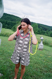 Nikki Chasin x The House That Lars Built Camper Short in Licorice Astrid Weave