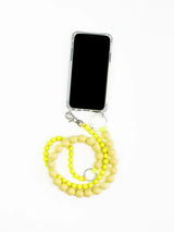 Doppelhandykette Long Phone Necklace - Pastel Yellow/Neon Pastel