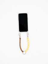 Doppelhandykette Short Phone Necklace - Butter/Mocha