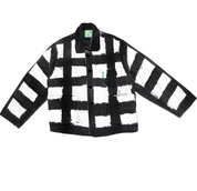 Forager Coat - Licorice Check