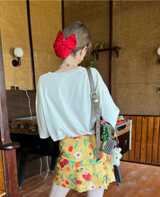 Titina Bun Cover - Cherry