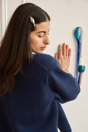 Shiloh Cotton Cardigan - Navy