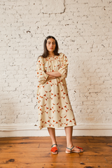 Ballad Dress - Fruit Bell Tomato/Cream