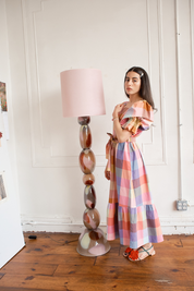 Nikki Chasin x The House That Lars Built Zoom Dress in Midsommar Plaid