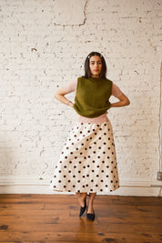 Sabine Alpaca Sweater Vest - Chartreuse