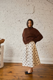 Sy Tweed Pullover - Chocolate, view 2