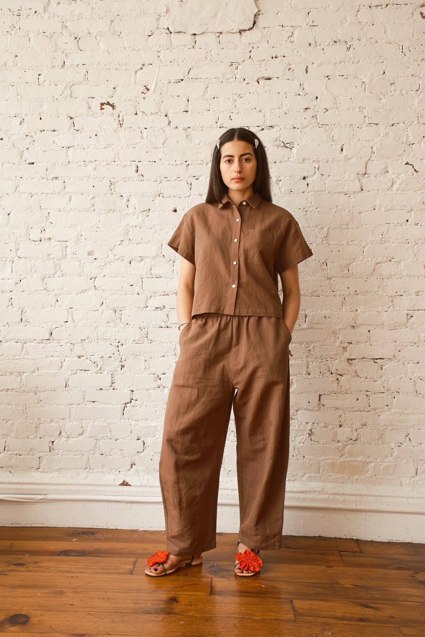 Linen - Cocoa, view 5