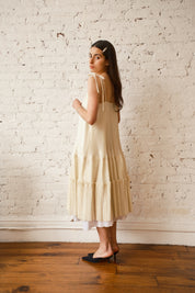 Octave Dress - Butter/Ivory