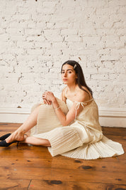 Octave Dress - Butter/Ivory