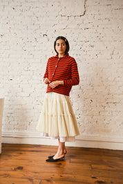 Sutton Cardigan - Red/Burgundy, view 6
