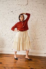 Sutton Cardigan - Red/Burgundy, view 8