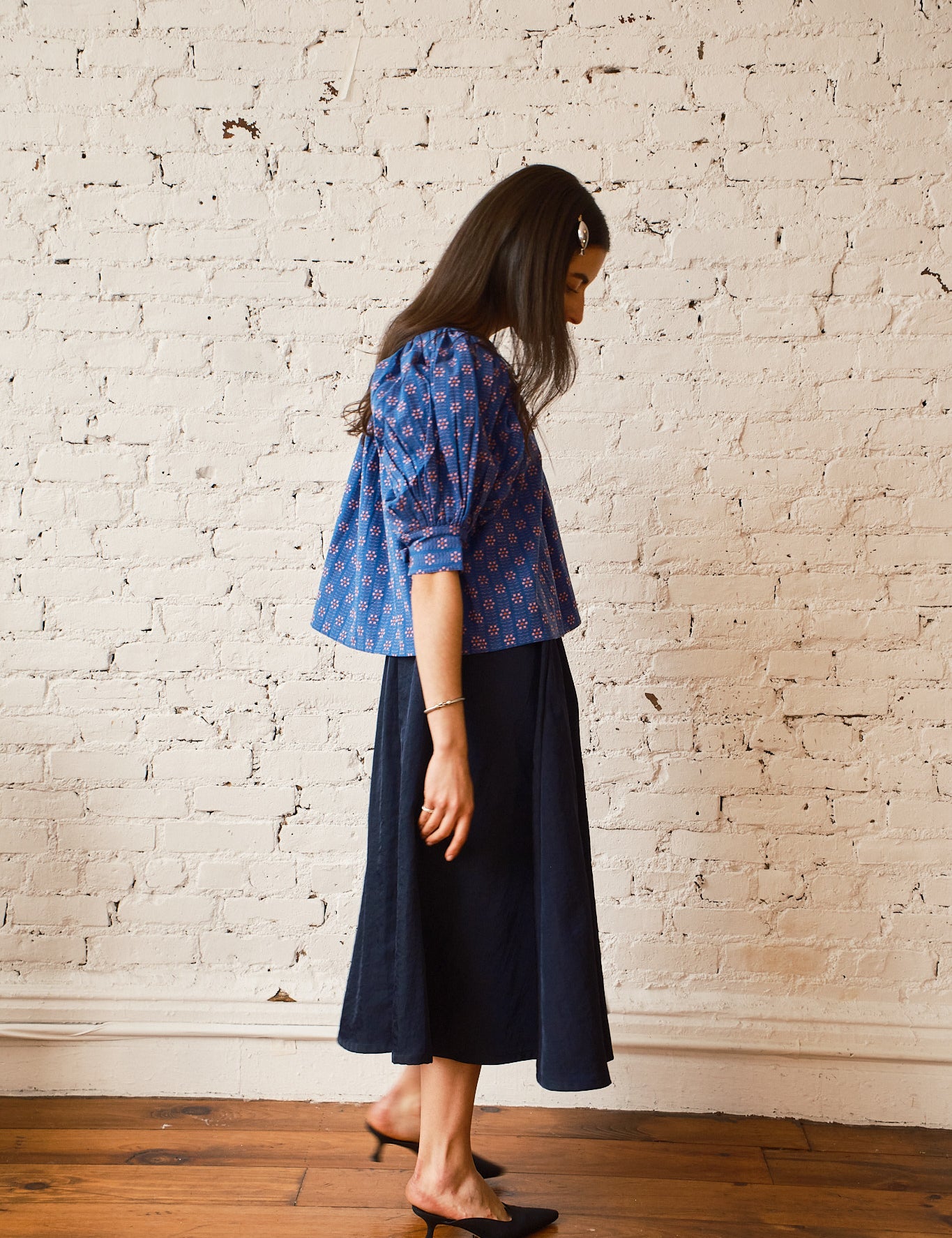 Play Skirt - Navy, view 4