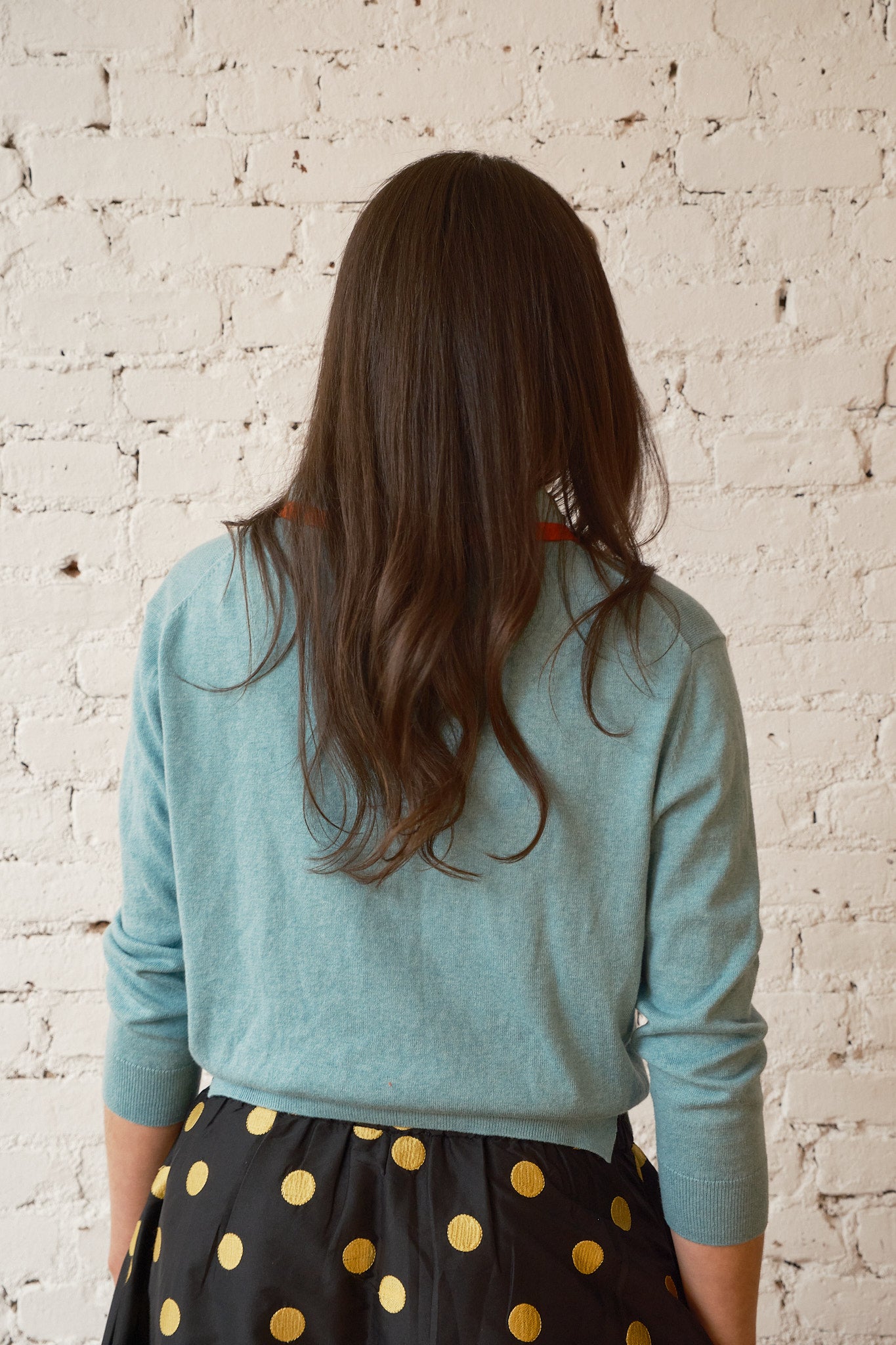 Klein Tipped Polo - Sky/Poppy