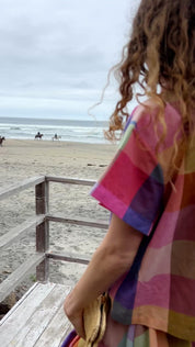 Nikki Chasin x The House That Lars Built Play Skirt in Midsommar Plaid