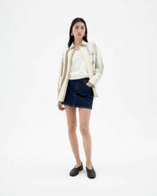 Dark Clean Denim Kimmy Skirt