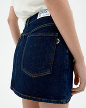 Dark Clean Denim Kimmy Skirt