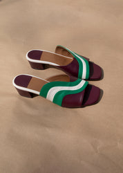Deco Slide - Green Swirl