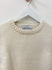 Sabine Alpaca Sweater Vest- Ivory