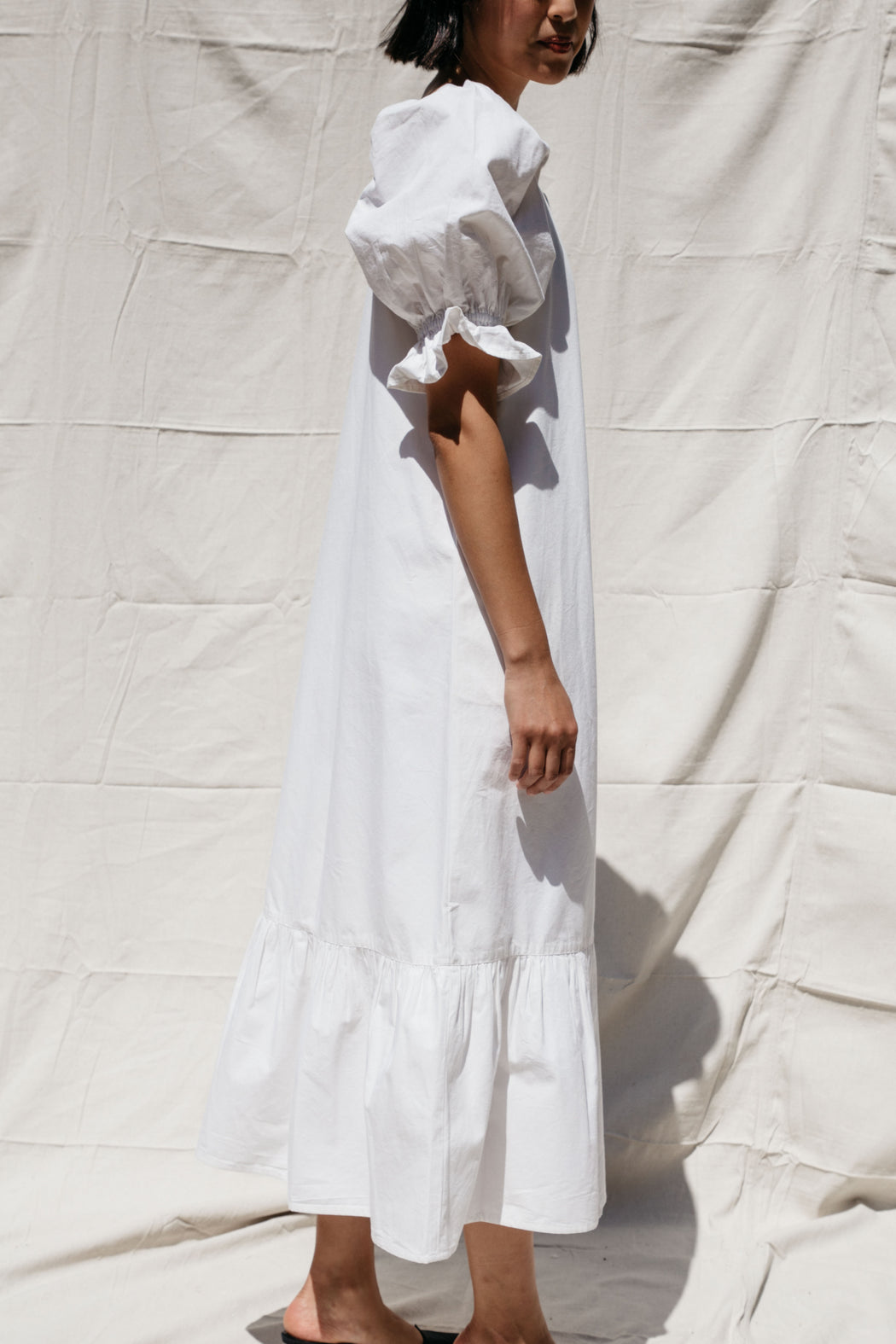 Zoom Dress- White