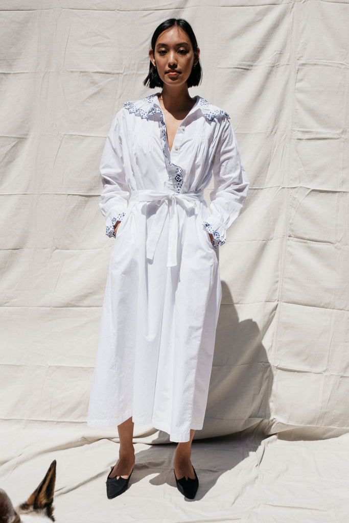 Meyer Dress- White — Nikki Chasin