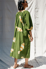 Ballad Dress Fish - Green