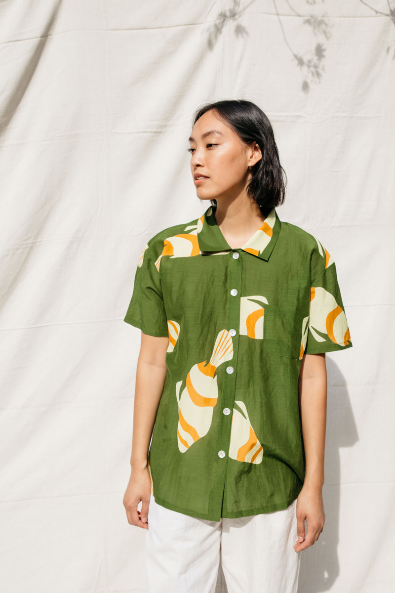 Dylan Fish Shirt - Green